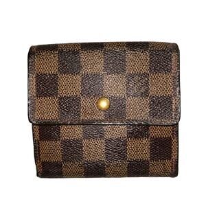 Vintage Louis Vuitton Damier Portefeuille Elise Wallet
